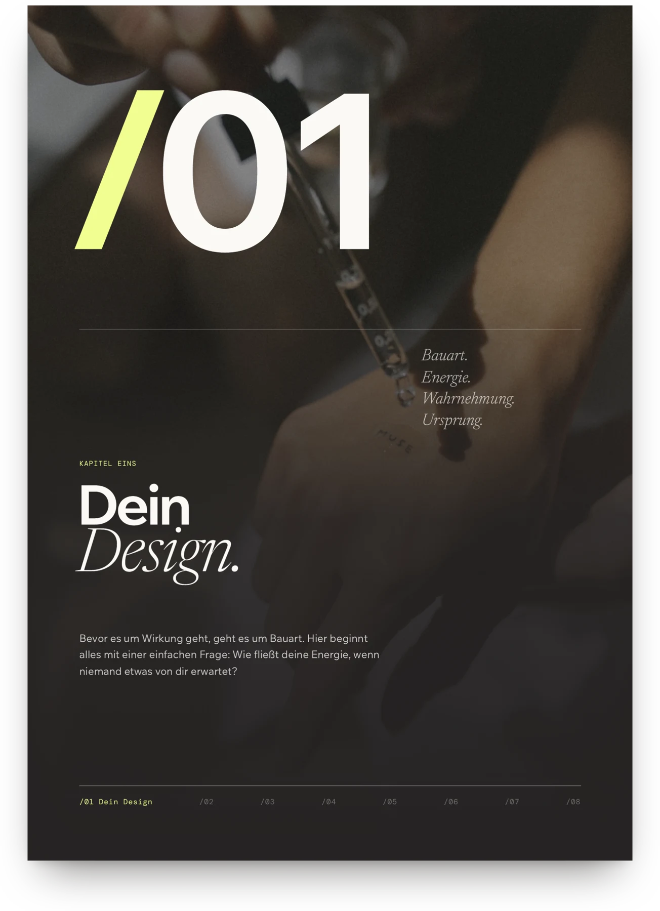 Kapitel 01: Dein Design