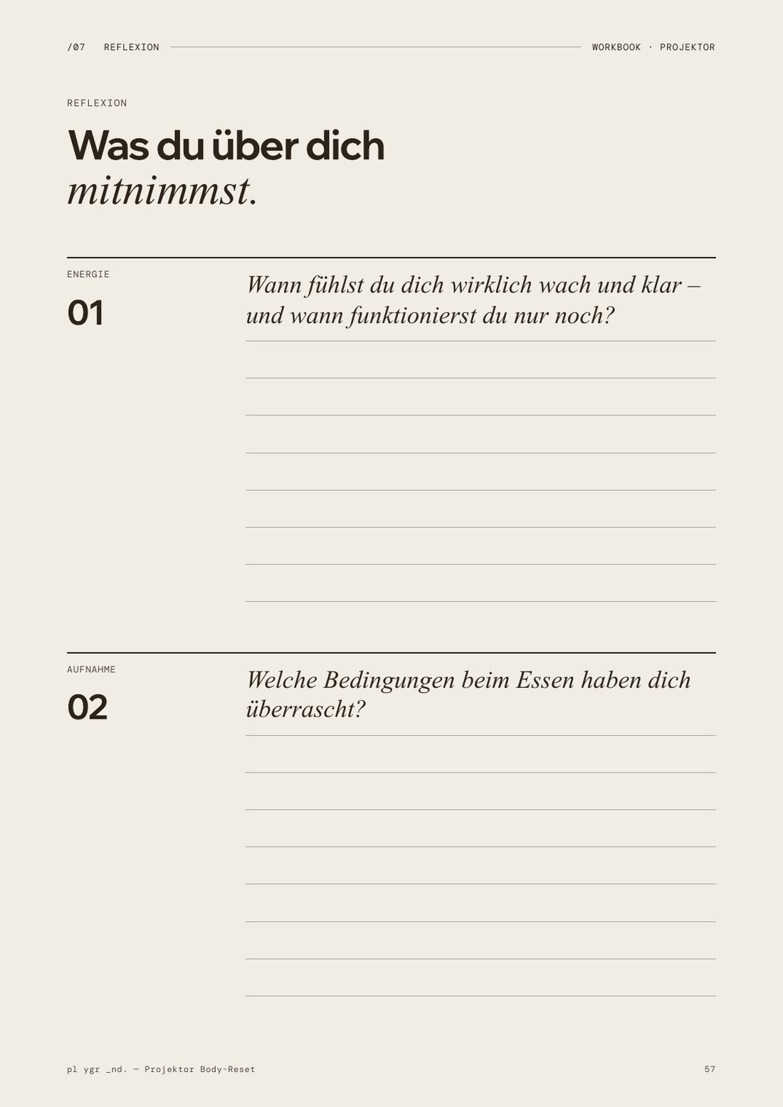 Ebene 06: Dein Vertrauen