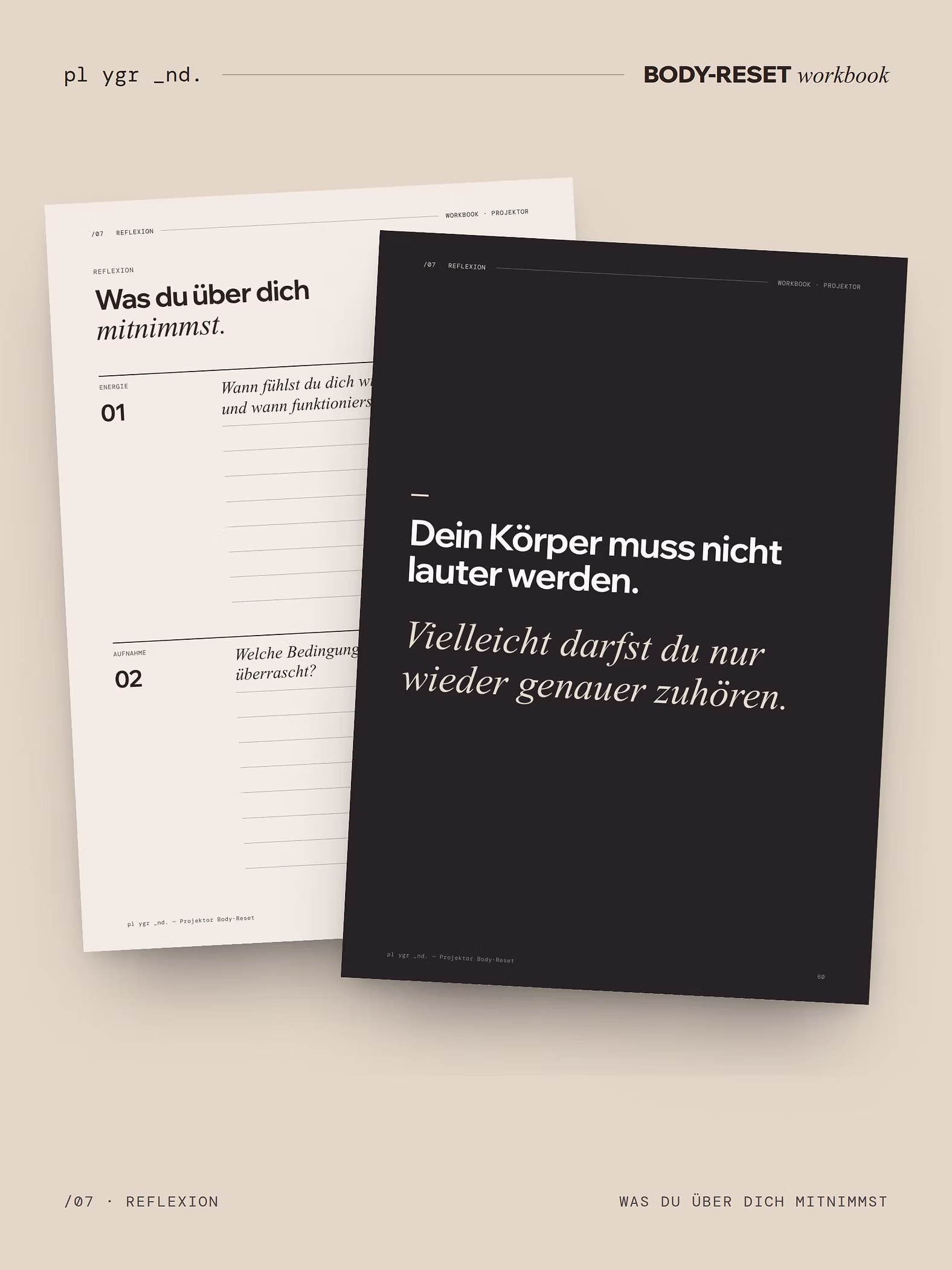 Reflexionsseiten
