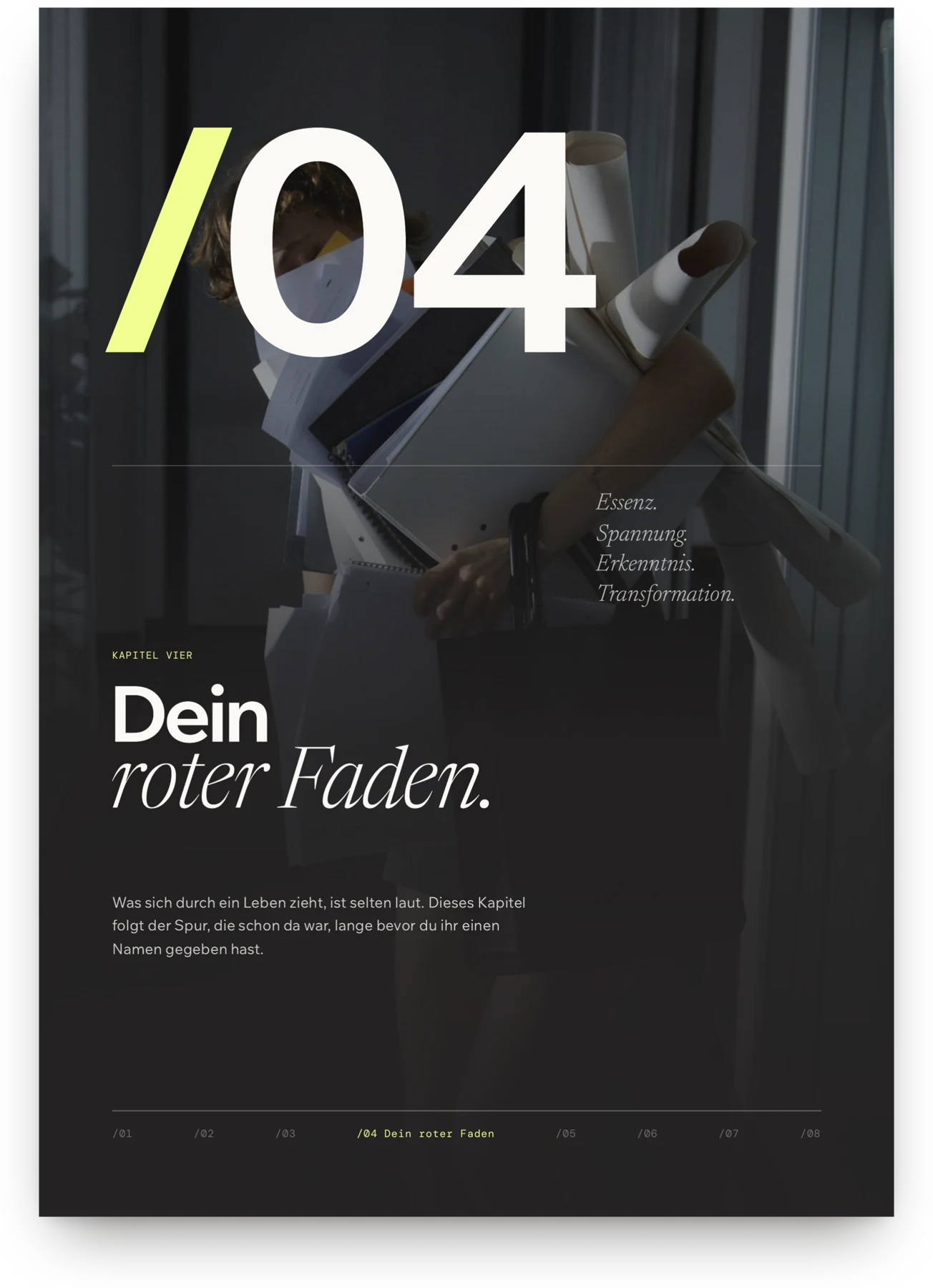 Kapitel 04: Dein roter Faden